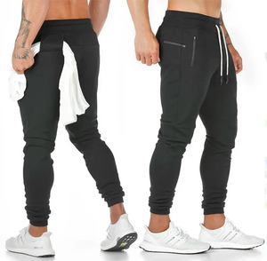 2024 Logo personnalisé nouveaux pantalons de survêtement plaine ample Joggers pantalons hommes coton polaire hommes Joggers pantalons Sweat hommes survêtement - Product Image 5