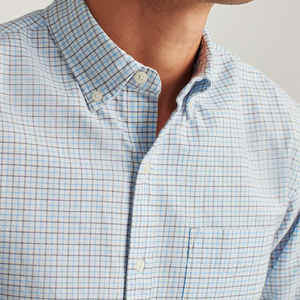 Yarn Dyed Men's <b>Shirts</b> Wholesale Factory Direct Supplier Casual Cotton <b>Shirts</b> Stylish Long Sleeve OEM ODM Custom Logo Available - Product Image 2