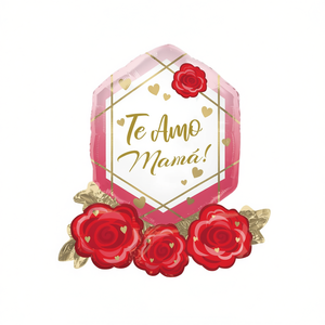 Globos Metalizados en Forma de Corazón para el Día de la Madre, 66 cm, Paquete de 12 Unidades - Product Image 2