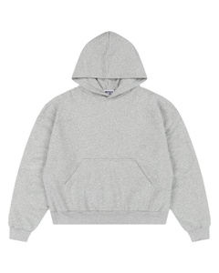 Sweat à capuche épais et lourd 400 g/m² pour homme, coupe ample, imprimé, zippé, en polaire polyester/coton, respirant, personnalisé, grande taille - Product Image 1