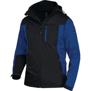 JANNIK Royal/Black Softshell Jacket Size L <b>Raincoat</b> - Product Image 1