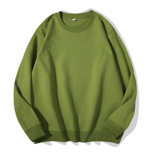 Sudadera con cuello redondo en blanco de manga larga suave pulóver para hombre, artículo de venta caliente, tarifa de venta completa con sudaderas con capucha personalizadas - Product Image 1