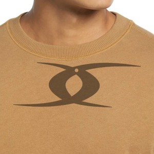 Sudadera térmica de manga larga informal de gran tamaño con estampado personalizado de fabricante para hombre 100% algodón Street Drop Shoulder Crewneck - Product Image 5