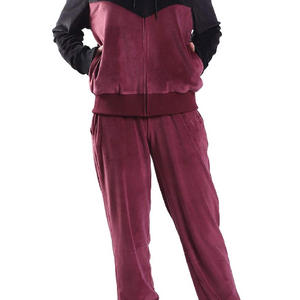 Conçu sur mesure pour femmes survêtement de sport à manches longues élégant motif solide décontracté vêtements d'hiver couleurs personnalisées avec logo - Product Image 2