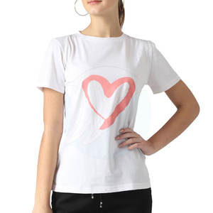 Offre Spéciale de service OEM T-shirts pour femmes T-shirts pour femmes T-shirts pour femmes en gros T-shirts pour femmes avec logo personnalisé - Product Image 1
