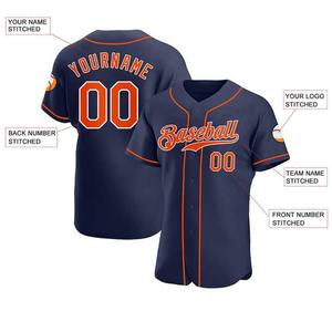 Vente chaude de maillot de baseball de qualité supérieure avec à bas prix respirant et confortable - Product Image 6