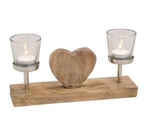 Haute qualité Durable Floral arbre forme Base en bois bougeoir décoratif décor à la maison étagère Table décor décoration fournitures - Product Image 6