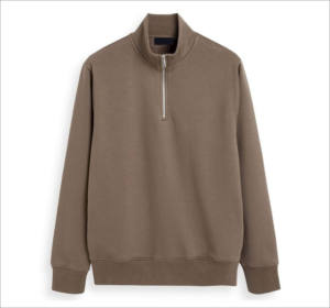 Sweats à capuche à manches longues pour hommes, sweat-shirt à fermeture éclair sur le devant et avec logo personnalisé, sweatshirts à fermeture éclair de haute qualité - Product Image 1