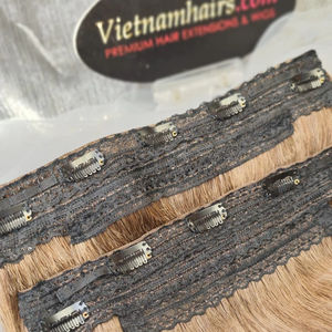 2025 Venta caliente de alta calidad 100% Raw Vietnam Extensiones de cabello vietnamita para Halo Cutticle Wave Curl Remy Hair Bundle Straight - Product Image 1