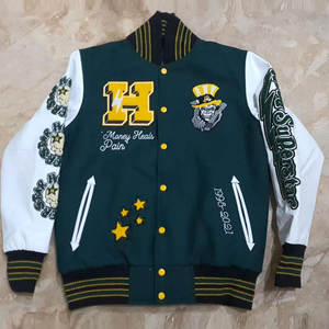 Veste de baseball personnalisée de qualité supérieure pour adultes et jeunes, veste universitaire en molleton de couleur personnalisée, séchage rapide, respirante, personnalisée - Product Image 1