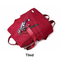 Neuankömmling Hochwertiger Unisex Outdoor Rucksack Custom Design mit Reiß verschluss und Nylon futter Polyester auf Lager!