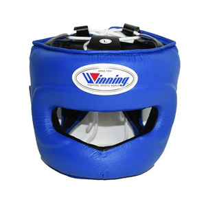 Protège-tête de boxe intégral personnalisé Poignées à lacets Protecteur de sécurité en cuir durable Séchage rapide Conception respirante pour adulte - Product Image 1