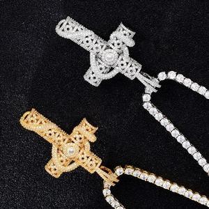 จี้เงิน925แบบฮิปฮอป VVS เพชรโมอิสซาไนต์ออกแบบได้ตามต้องการ - Product Image 4