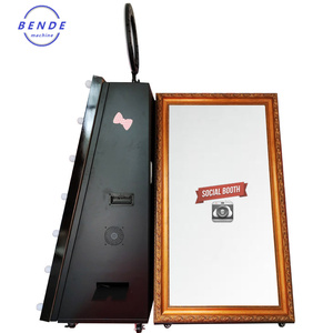 Cabina de Fotos con Espejo Mágico de Última Moda 2026, con Cámara e Impresora, <span class=keywords><strong>Alquiler</strong></span> Comercial, Cabina de Fotos Selfie con Pantalla Táctil - Product Image 2