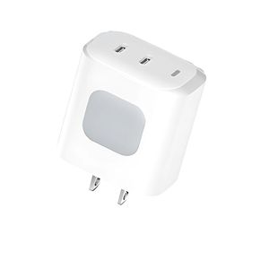 Cargador de Pared USB C Dual W28 de 25 W, Carga Rápida PD, Adaptador Universal, Entrada de 5 V 1 A, 100-240 V, Protección Contra Sobrecorriente - Product Image 1
