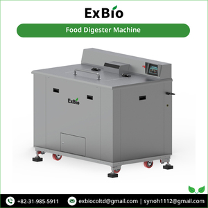 Última llegada de la máquina de compostaje de eliminación de residuos de alimentos Exbio 300Kg/día de capacidad eléctrica de cocina a precio garantizado - Product Image 3