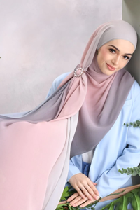 2023 meilleure vente chaude personnalisé Crush mousseline de soie écharpe islamique Niqab visage couverture femmes traditionnel musulman vêtements accessoire - Product Image 3