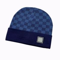 Bonnets imperméables de luxe pour hommes et femmes, chapeaux d'hiver chauds, casquettes, logo personnalisé, couvre-chefs de créateur à la mode pour les affaires