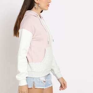 Meilleur Prix Sweat à capuche confortable pour femmes avec logo avant Tissu tricoté à capuche pour l'hiver Dernier modèle en ligne - Product Image 5