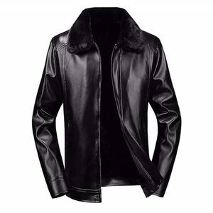Veste en cuir pour homme de haute qualité 100% cuir, tissu léger, nouveau style, veste en cuir pour homme, vêtements d'hiver, décontractée, couleur unie - Product Image 2
