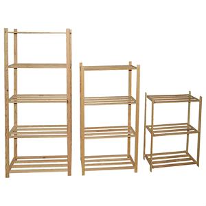 WELL HOME Libreria in legno con 3 ripiani 90x35x4 cm Librerie funzionali ed eleganti - Product Image 3