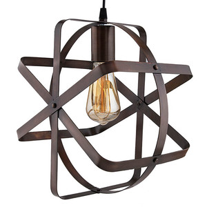 ÉCLAIRAGE DÉCORATIF PENDENTIFS EN MÉTAL COULEUR BRUNISÉE POUR DÉCORER MAISON HÔTELS RESTAURANT ARTISANAT EN MÉTAL INDIEN - Product Image 2