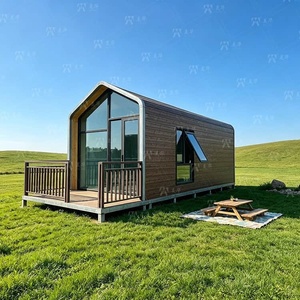 <span class=keywords><strong>Casa</strong></span> Prefabbricata Monolocale con Bagno in Fibra di Legno Glulam e Fondamenta Quadplex per il Mio Piccolo Resort - Product Image 6