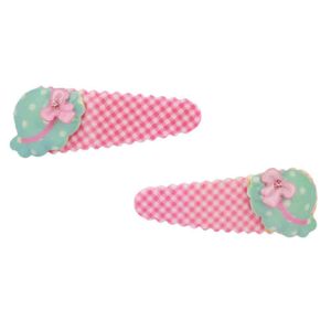 กิ๊บติดผมเด็กผู้หญิง 2 ชิ้น- สีชมพู - Product Image 1