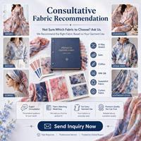 Tissu en mousseline de polyester doux à motif floral entrelacé personnalisable, idéal pour écharpes, chemises, foulards – Vente chaude – Usine OEM/ODM
