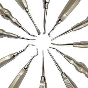 Juego de instrumentos de elevador quirúrgico de acero inoxidable de alta calidad Caronia, dentadura endodóntica, herramientas manuales de laboratorio Dental, bueno para Caroni - Product Image 5