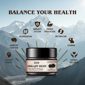 Résine de Shilajit Pur de l'Himalaya OEM 600 mg – Puissance Maximale avec Oligo-éléments et 82 % d'Acide Fulvique pour l'Énergie et le Soutien Immunitaire - Product Image 2