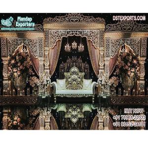 Scène de réception de mariage romantique thème Bollywood, scène de réception de mariage occidental - Product Image 1