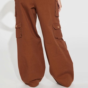 Ropa para correr y trotar Ropa informal para mujer Pantalones cargo Ropa de calle Slim Fit Casual Jogger Pantalones para correr para mujer Servicio OEM - Product Image 3