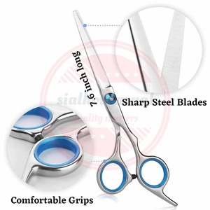 Ciseaux de coiffure de qualité supérieure 6.5 pouces en acier inoxydable ciseaux de coiffure personnalisés pour barbiers - Product Image 4