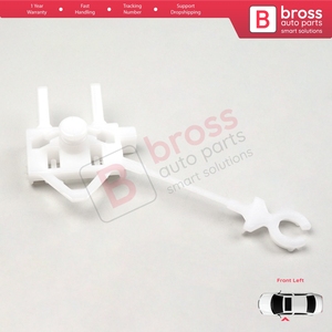 คลิปยึดกระจกหน้าต่างด้านหน้าซ้าย BWR5285 รุ่น 51830870 สำหรับ Doblo MK1 Facelift - Product Image 6