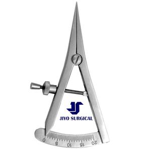 Pied à coulisse Castroviejo 7cm 20mm 0 à 20mm droit manuel ophtalmologie Instruments haut de gamme - Product Image 3