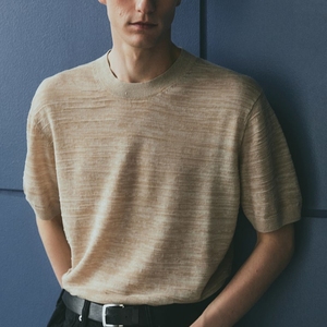 Style à la mode Design de qualité supérieure T-shirts pour hommes Coton été Couleur unie T-shirts surdimensionnés pour hommes - Product Image 2