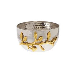 Cuenco para servir de Metal de lujo indio de alta calidad, cuenco decorativo clásico hecho a mano para café y té, último diseño elegante al por mayor - Product Image 3