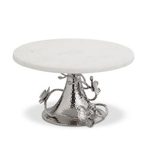 2 <b>Tier</b> Silver Stainless Steel <b>Cake</b> <b>Stand</b> - Product Image 4