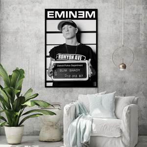 Modern Style Eminem <b>Poster</b> Verbrecherkartei Design Made of Paper - Product Image 3