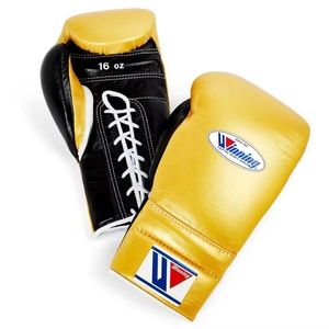 Gants de boxe de qualité supérieure, faits à la main, en cuir de vache véritable, fournisseur de gants de boxe professionnels - Product Image 1