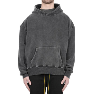 Nouveau Hoodie Sport Personnalisé 2023 en Coton/Polyester Polaire Hiver Tissu Uni Vente en Gros Haute Qualité Manches Longues Pas Cher - Product Image 5