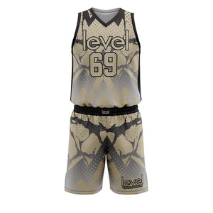 Nouveauté : Ensembles d'uniformes de basketball sans manches légers, 100 % polyester, respirants et antibactériens, personnalisables avec votre marque privée - Product Image 1