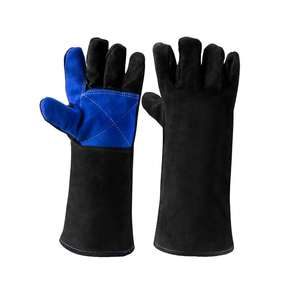 Guantes de manipulación Guantes de soldadura largos protectores de seguridad en el trabajo anticorte resistentes al calor Calidad Premium - Product Image 1
