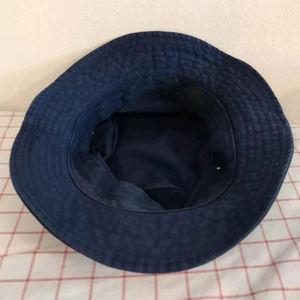 หมวกทรงถังขนาดพอดีตัวแบบสั่งทำหมวกชายหาดทรงถังผ้าฝ้ายสำหรับผู้ใหญ่ทุกเพศฉลากส่วนตัว - Product Image 6