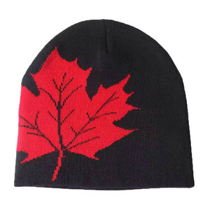 Gorro Jacquard de la más alta calidad para ropa profesional de invierno Tamaños de colores personalizados Sublimación profesional con patrón a cuadros - Product Image 6