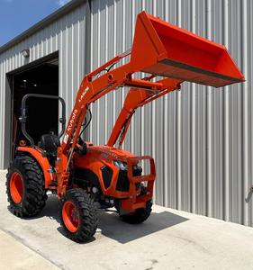 Livraison gratuite Kubota L2502HST tracteur agricole avec chargeur à fixation rapide et godet 66hrs 4WD 25HP moteur Diesel 540 PTO attelage 3 points - Product Image 2