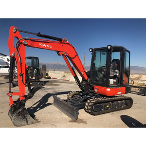 Excavadora usada Kubota bien mantenida, mini excavadora duradera de 1,7 toneladas para minería, de la marca Kubota - Product Image 2