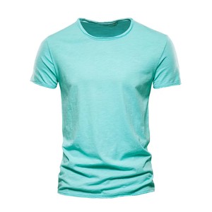 Camiseta de algodón de gran calidad para hombre, camiseta informal de verano con botones y cuello de manga corta para ropa informal, camisetas - Product Image 3