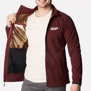 Qualité Hgih Concevez Votre Propre Produit Veste Softshell Respirante Veste D'hiver Softshell Personnalisée - Product Image 5